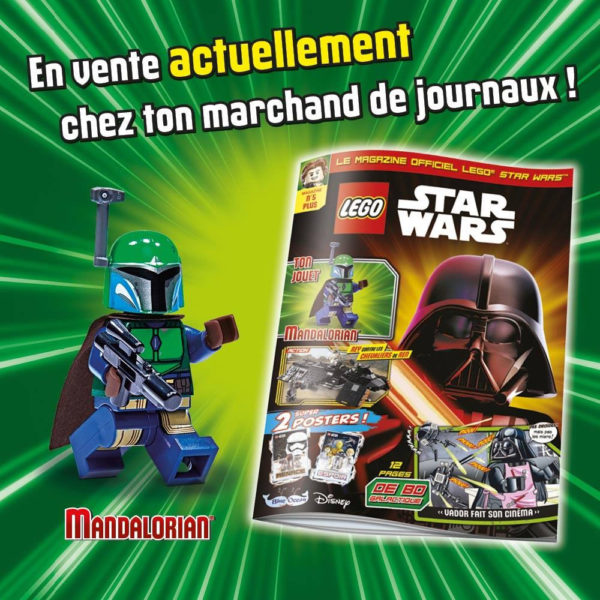 lego starwars magazine fevrier 2021 mandalorian minifigure