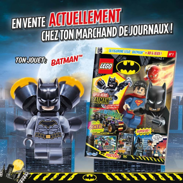 lego magazine batman dccomics mars 2021