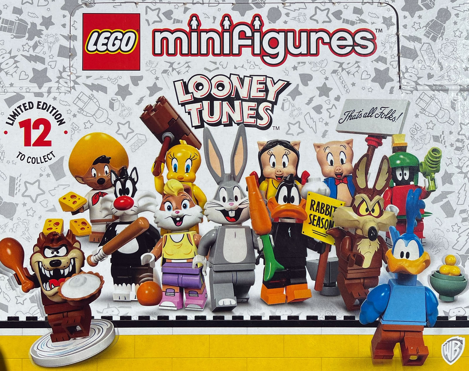 Seri Minifigures Koleksi Looney Tunes Lego 71030 Visual Pertama Bata Panas