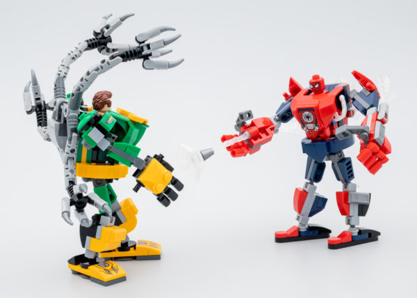 非常に迅速にテスト済み Lego Marvel Spider Man Doctor Octopus Mech Battle Hoth Bricks