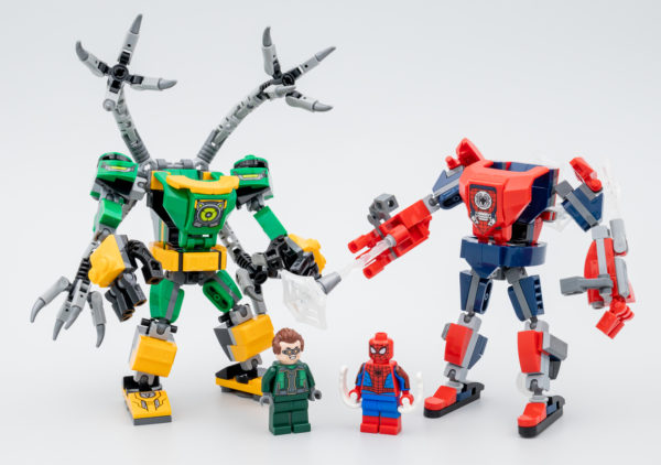 非常に迅速にテスト済み Lego Marvel Spider Man Doctor Octopus Mech Battle Hoth Bricks