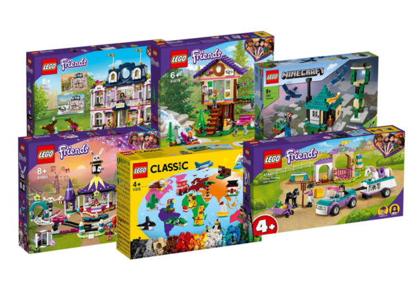 new lego friends classic minecraft 2021