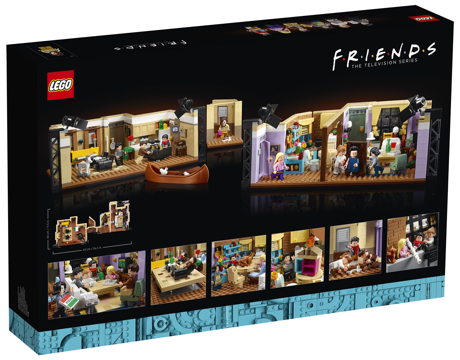 LEGO Icons 10292 pas cher, Les appartements de Friends