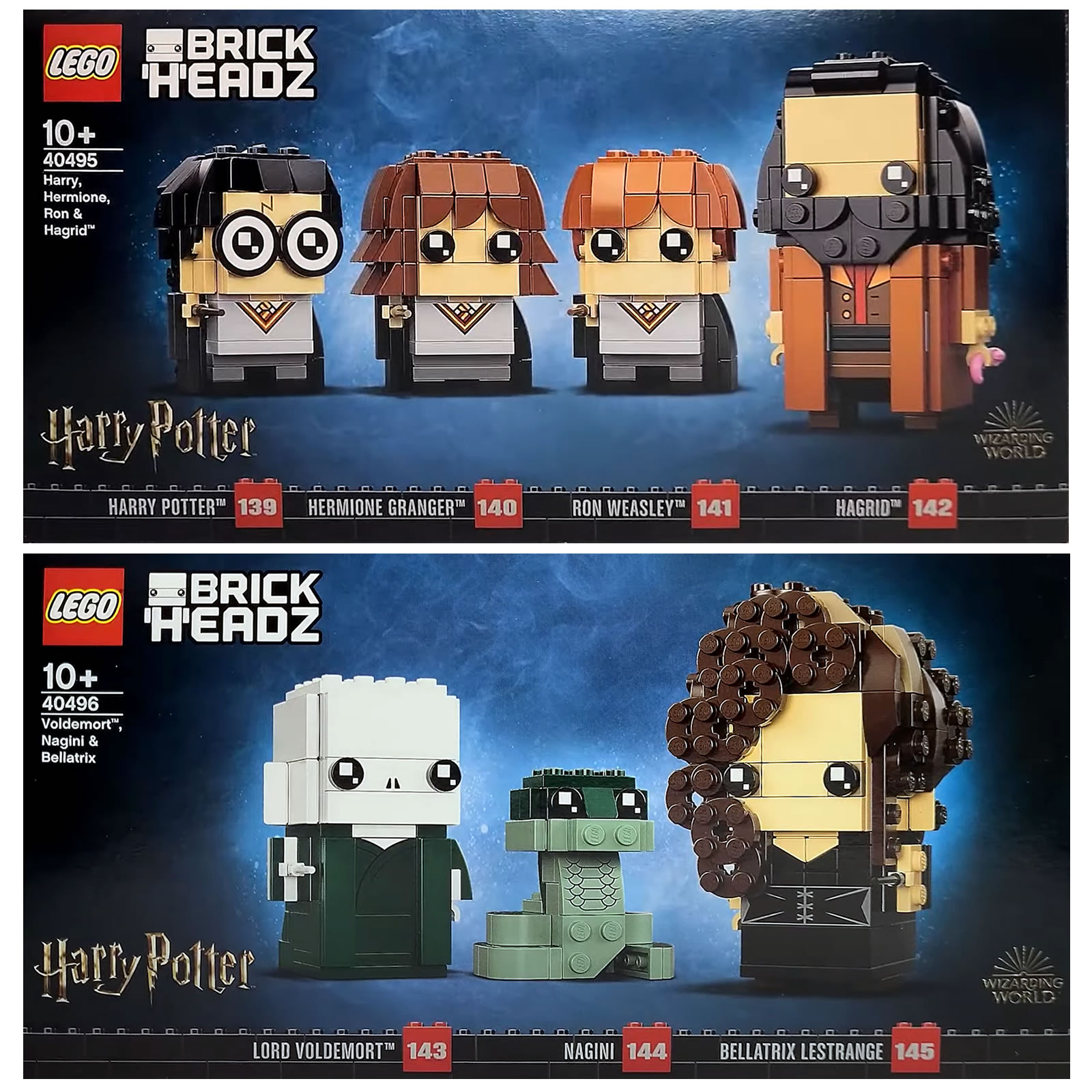 Lego Brick'H'eadz avec Harry Potter et Hedwige - Le Monde Imaginaire de  Stephaliyah
