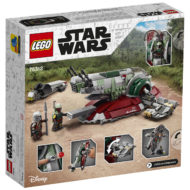 75312 lego starwars boba fett starship box back