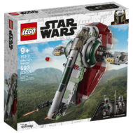 75312 lego starwars boba fett starship box front