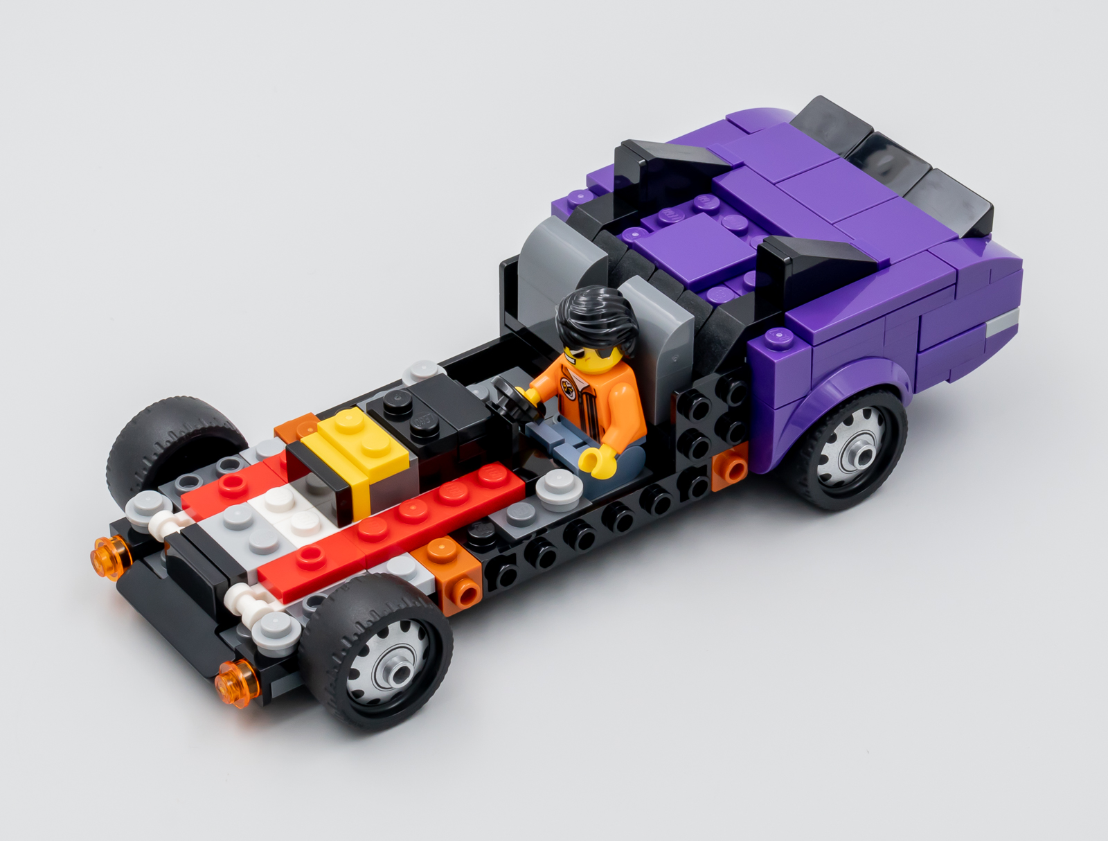 ▻ Review: LEGO Speed ​​Champions / Mopar Dragster Challenger Dodge SRT HOTH Top T Fuel & BRICKS // Dodge - 76904 1970 A