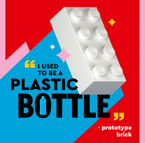 lego bricks from recycled plastic bottles