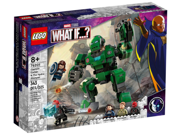 76201 lego marvel captain carter hydra stomper what if 7