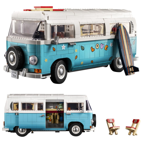 lego 10279 volkswagen t2 camper van 5