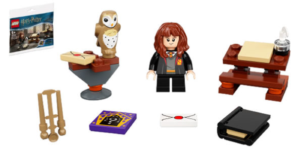 lego harry potter 30392 hermione study desk polybag gwp 1