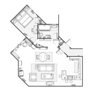 seinfeld appartement floor plan