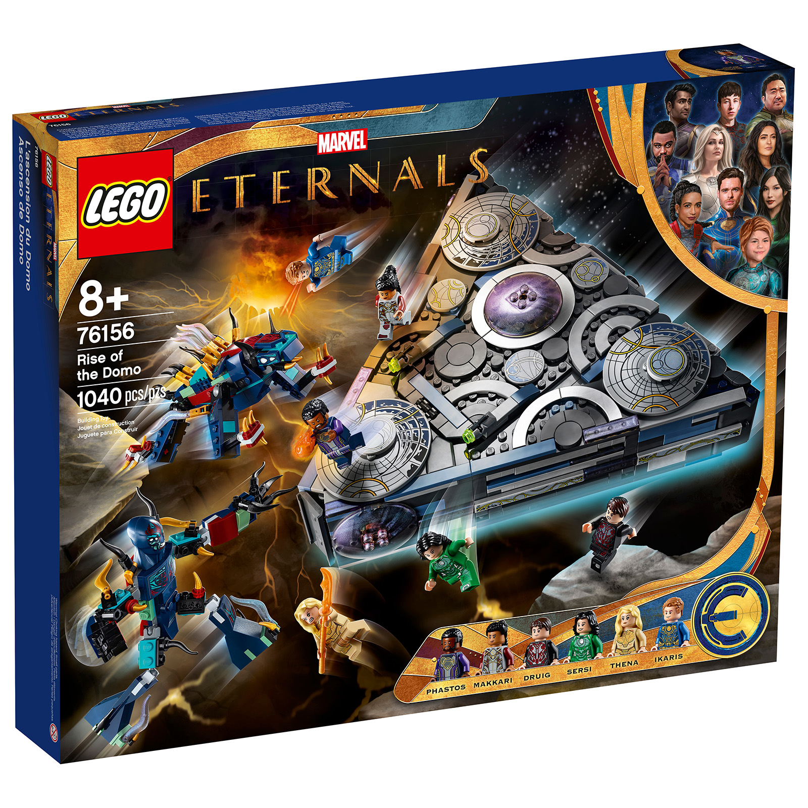 New LEGO Marvel Eternals 2021 products are online on the Shop HOTH BRICKS