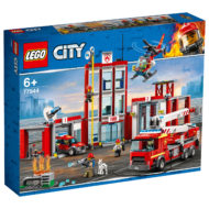 77944 lego city fire station headquarters box