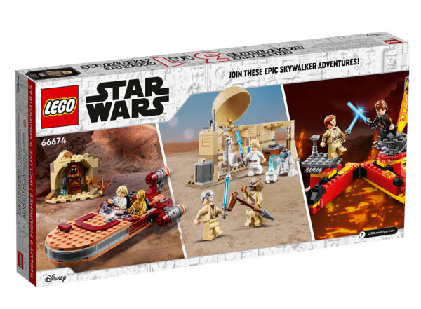 Novo LEGO Star Wars 2021 66674 3 em 1 Skywalker Adventures Pack HOTH BRICKS