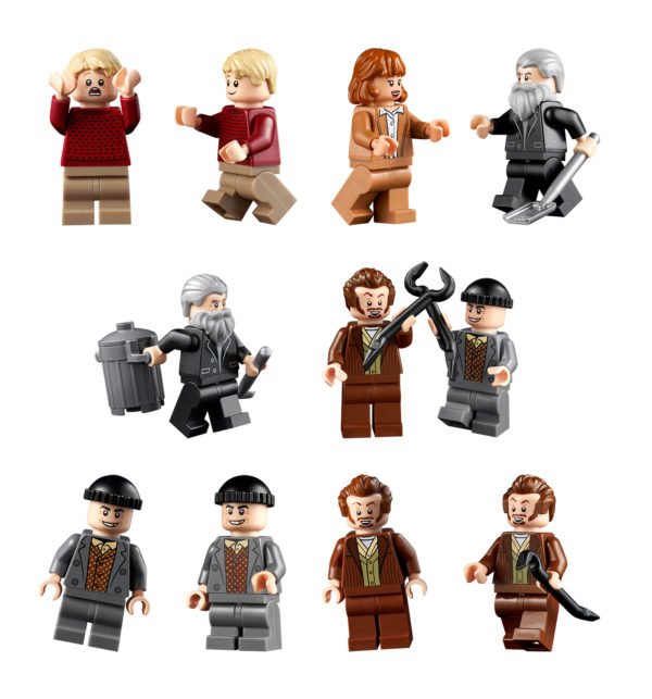 lego ideas 21330 home alone house minifigures