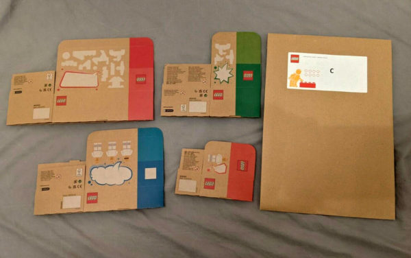 new lego sustainable cardboard packaging 2022 5