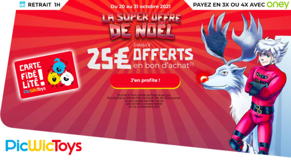 piceictoys offre bons dachat octobre 2021