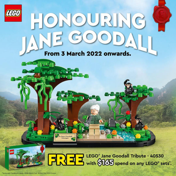 40530 lego jane goodall tribute gwp