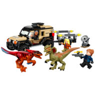 76951 lego jurassic world pyroraptor dipholosaurus transport 4