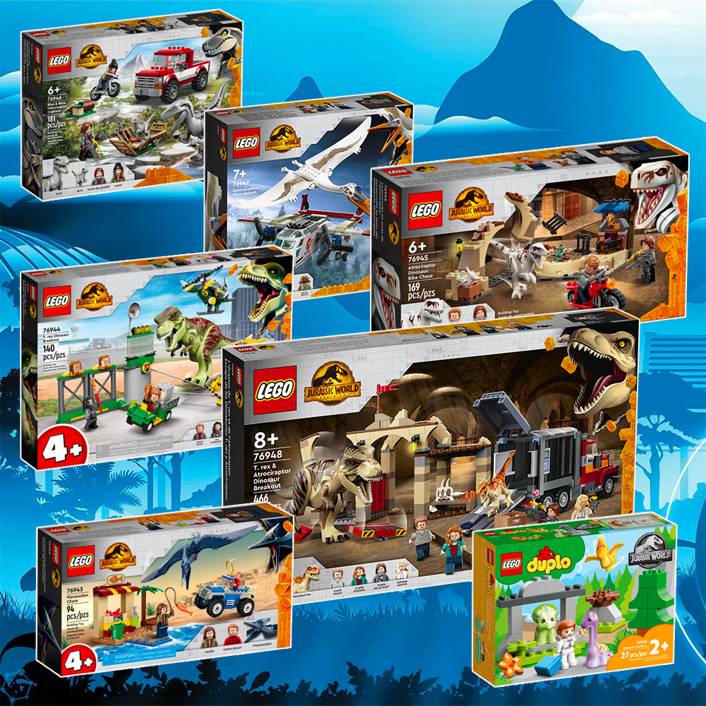 ▻ Nouveautés LEGO Jurassic World Dominion : encore 7 produits dérivés du  film disponibles dès le 17 avril 2022 - HOTH BRICKS