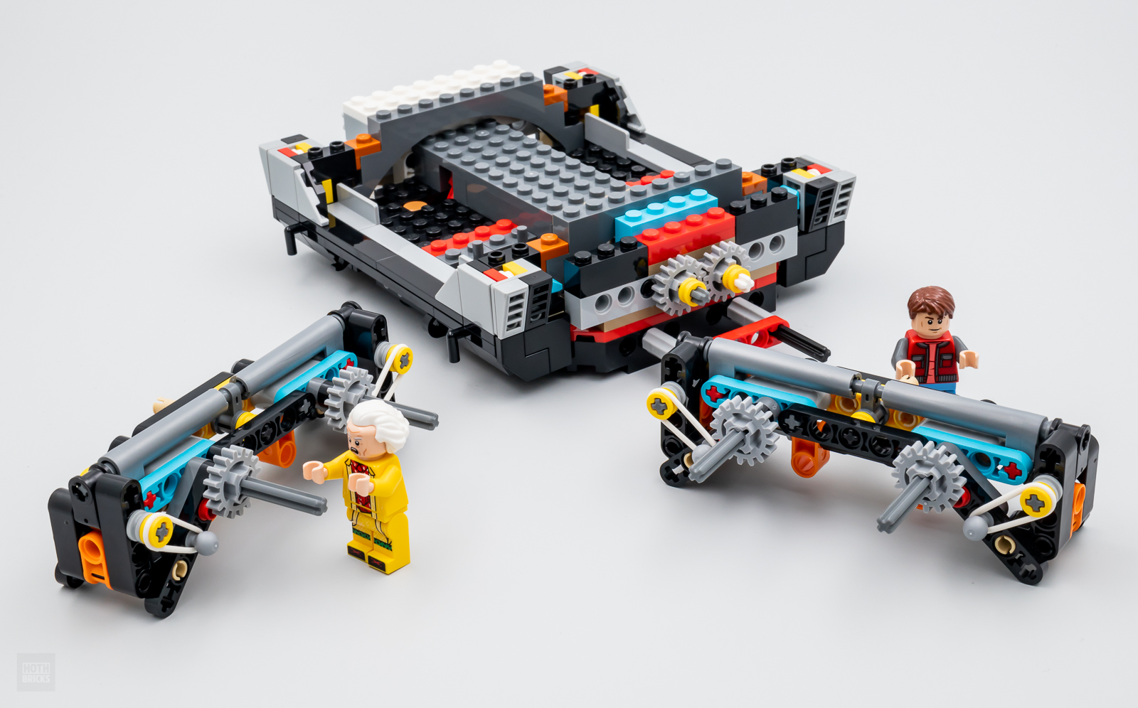 RETOUR VERS LE FUTUR Time Machine DeLorean Lego