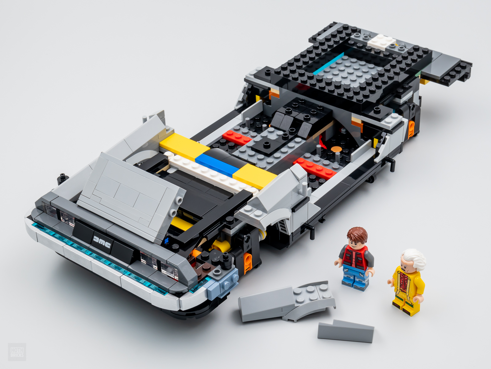 Lego Icons - La machine à remonter le temps de Retour vers le futur, Jouets  de construction 10300