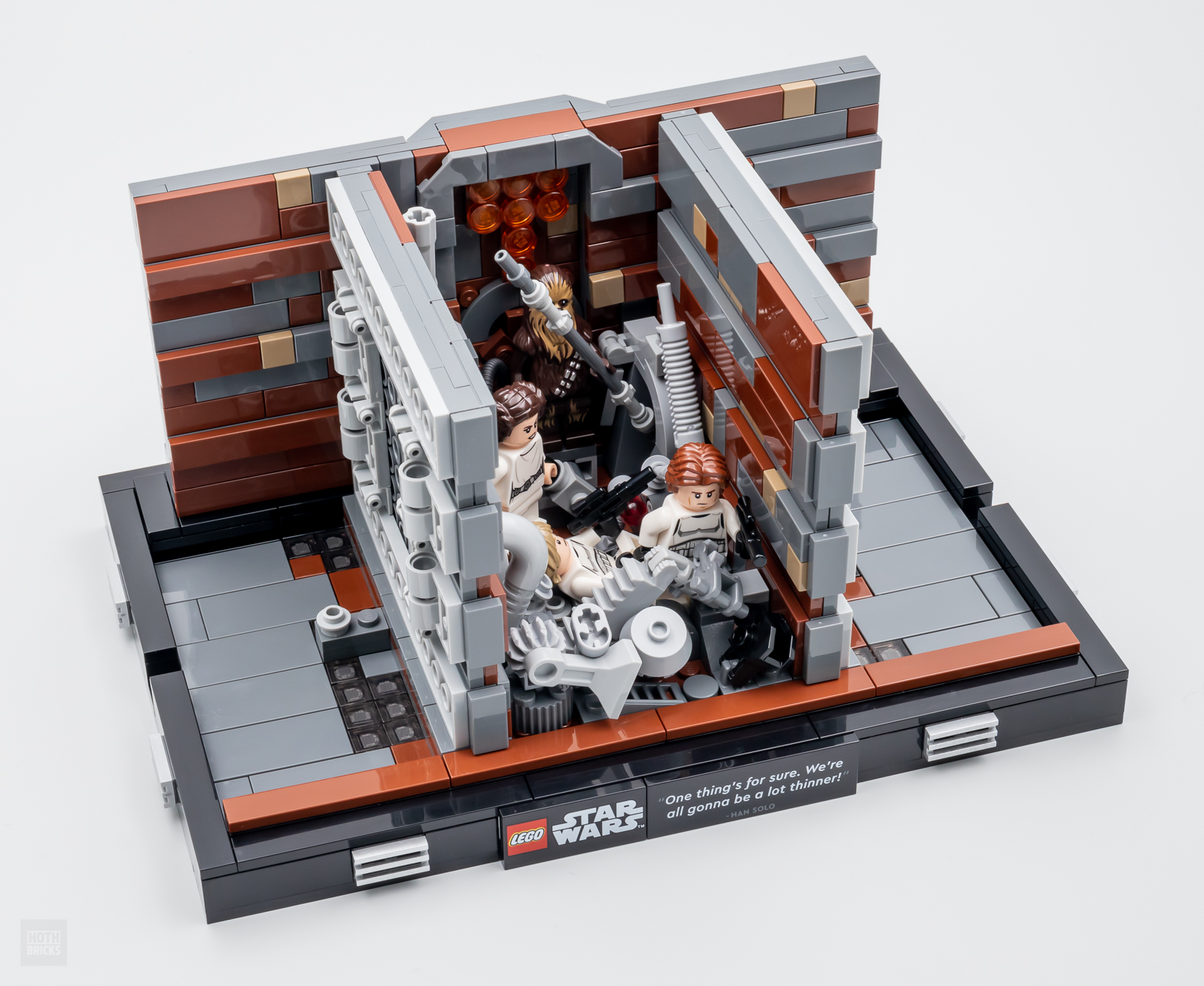 ▻ Très vite testé : LEGO Star Wars Diorama Collection 75329 Death Star  Trench Run - HOTH BRICKS