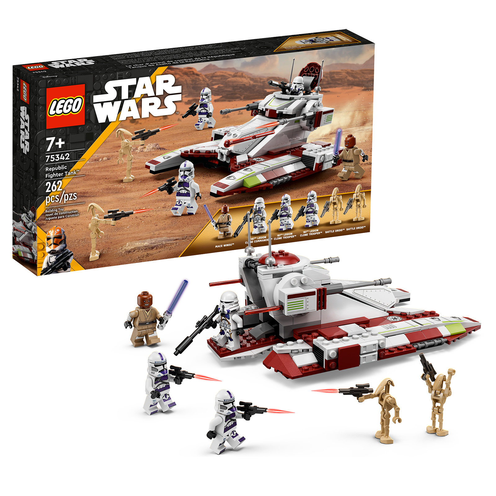▻ New LEGO Star Wars 2022: 75342 Republic Fighter Tank - HOTH BRICKS