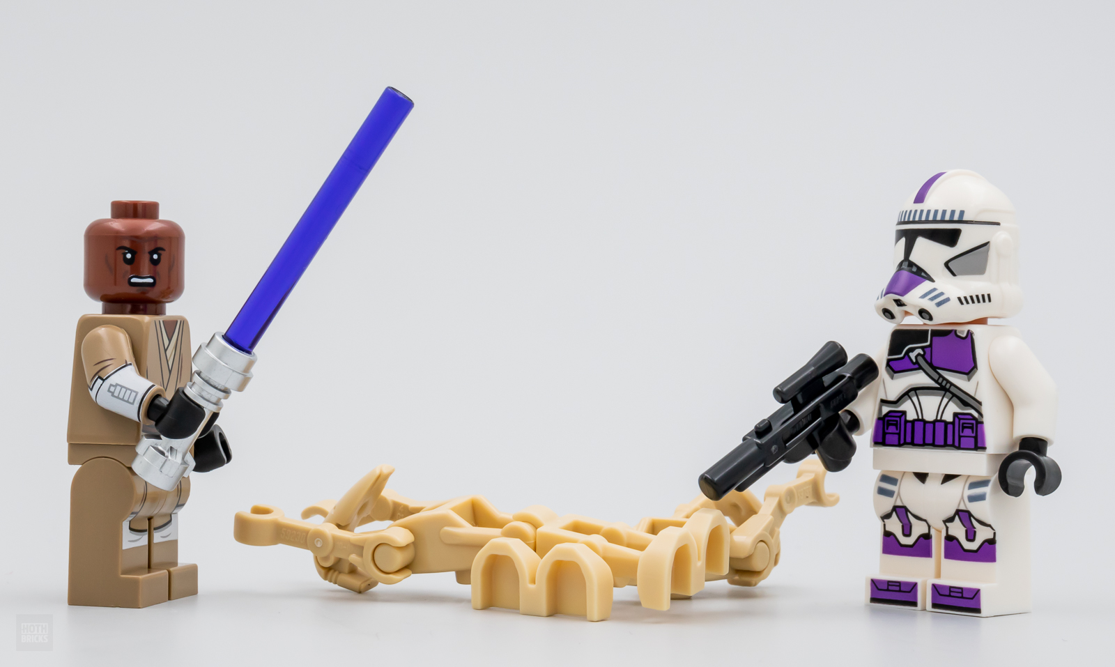 Pack de 21 Star Wars Commander Clone Trooper Jouets de figurines de blocs  de construction entièrement armés