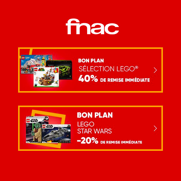 Ontdek wet Ochtend gymnastiek ▻ On FNAC.com: up to 40% immediate reduction on a selection of LEGO sets -  HOTH BRICKS