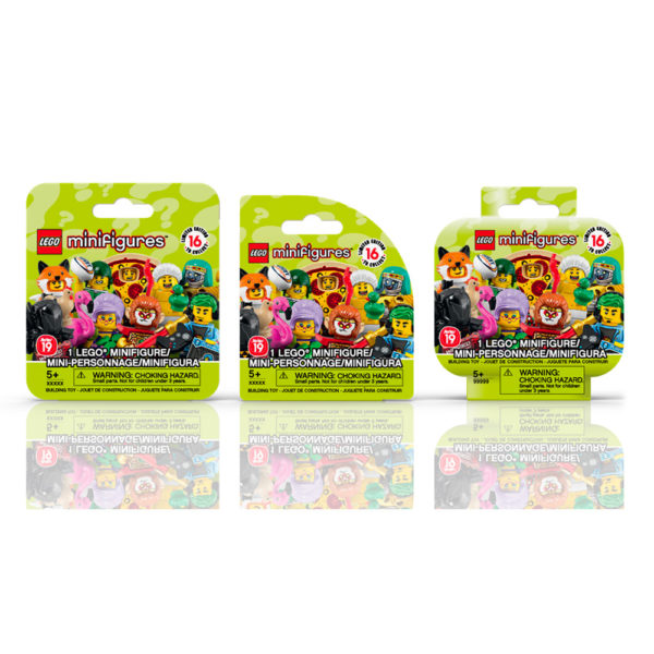 LEGO collectible minifigures series packaging options 2