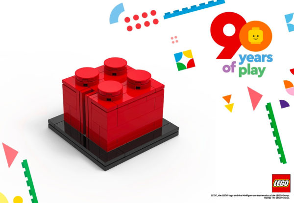 lego red brick build event store juillet 2022