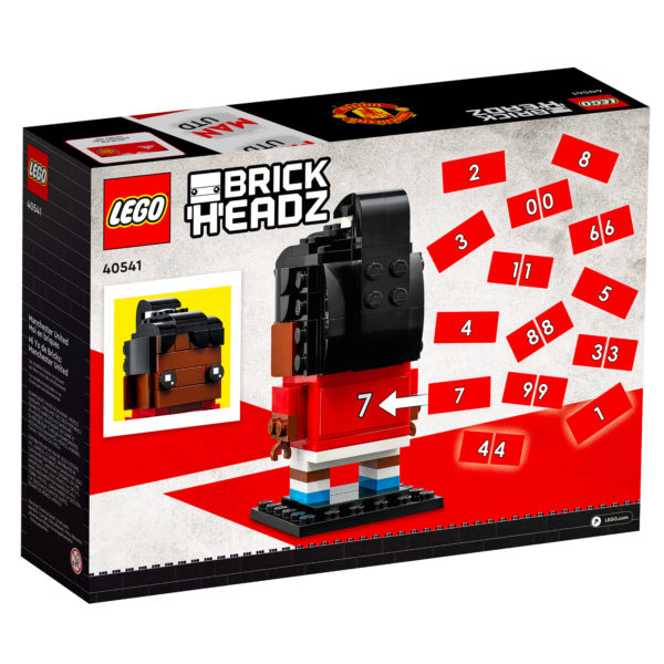 40541 lego brickheadz manchester united go brick me 4