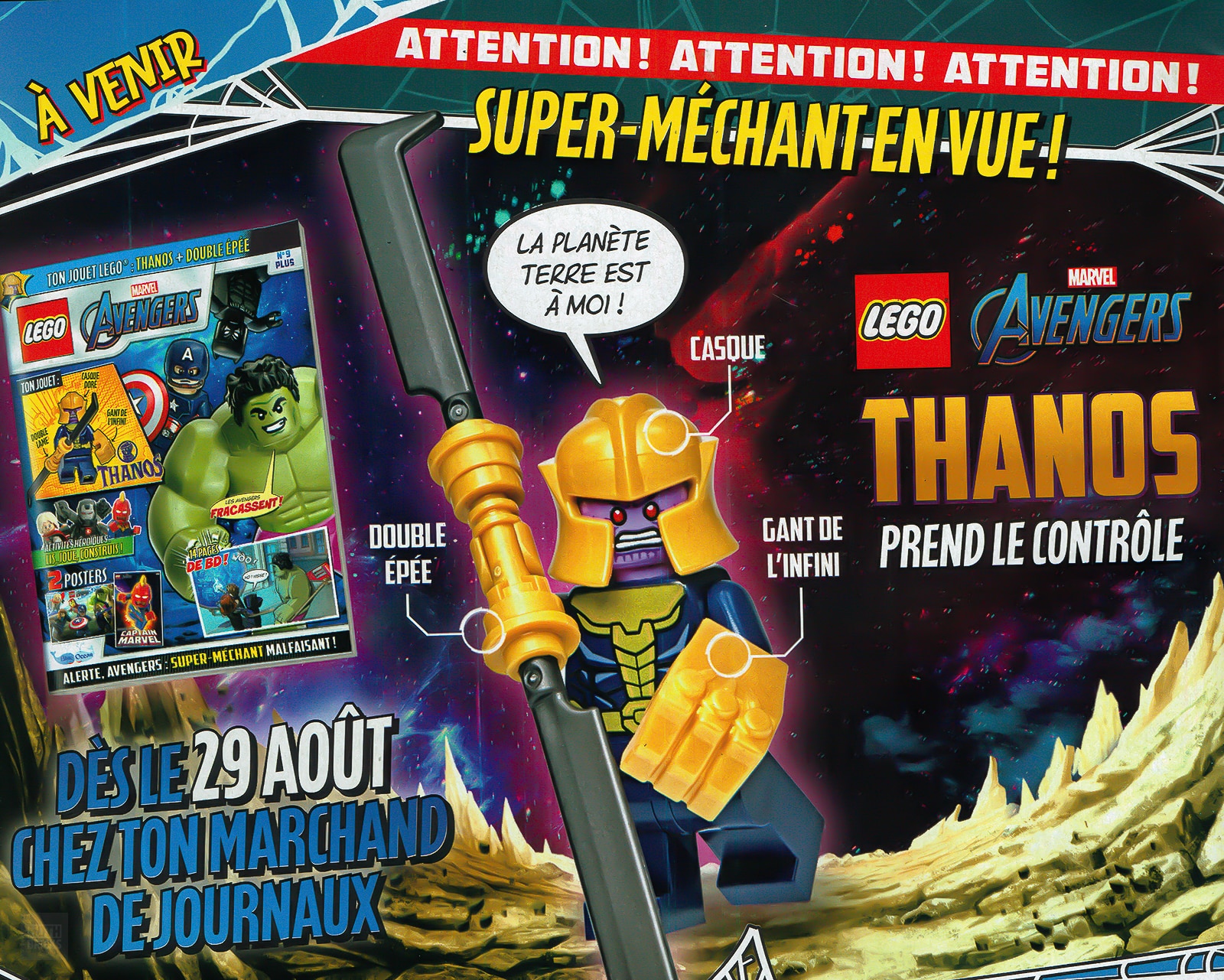 Thanos Plots Revenge in This Clip from LEGO® Marvel Avengers