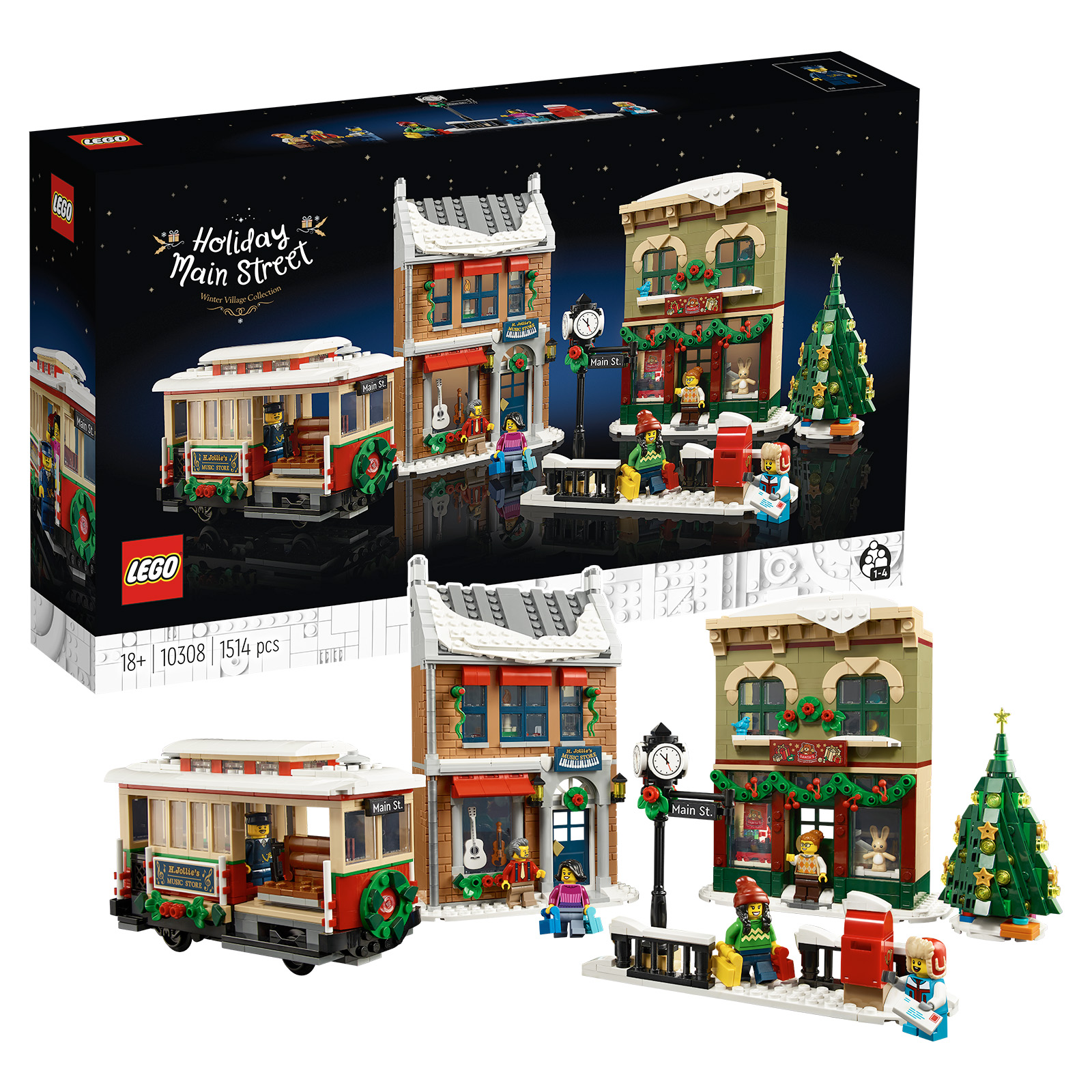 ▻ LEGO Winter Village 10308 Holiday Main Street: hvad du behøver at HOTH