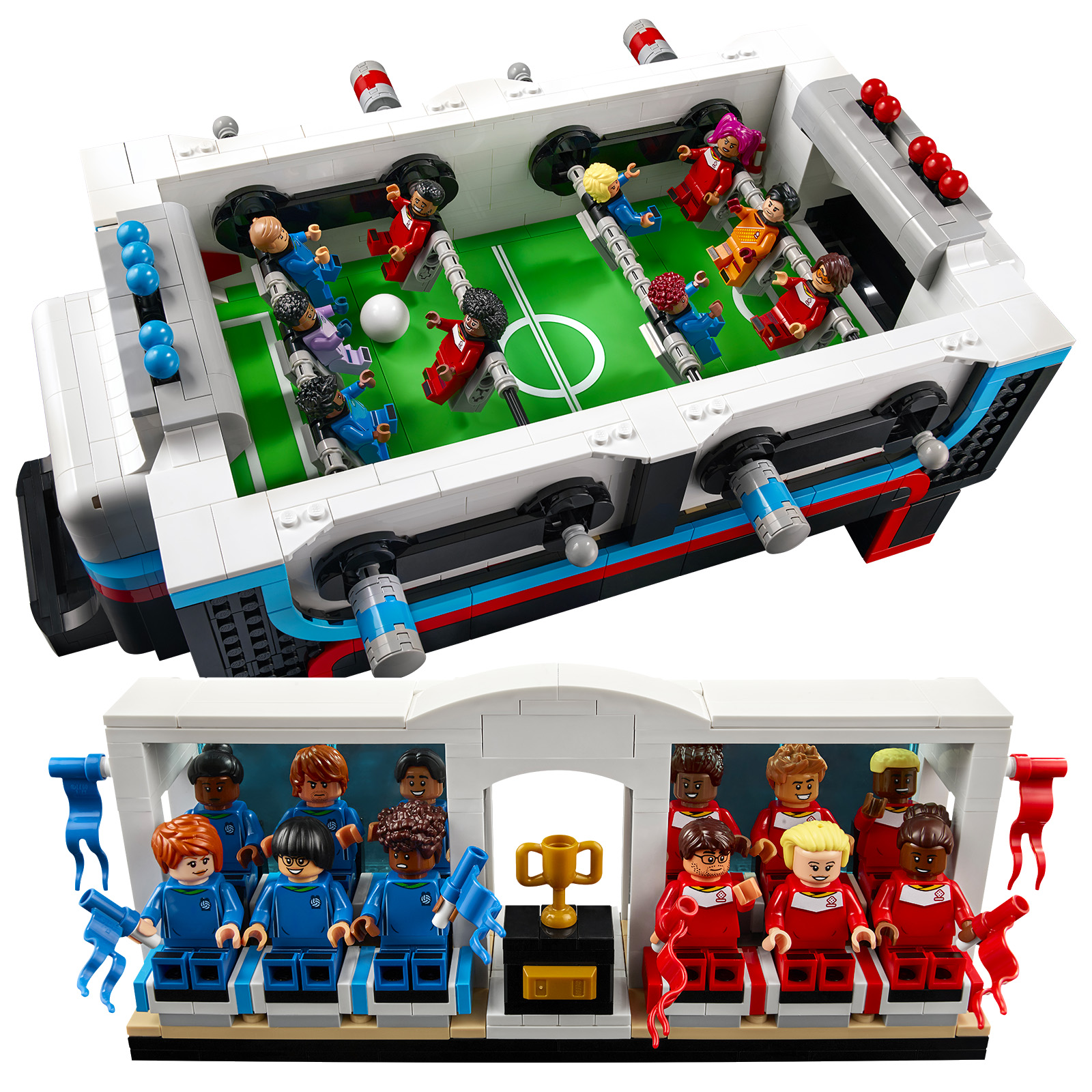 Futbolín  Table football, Lego football, Lego sets