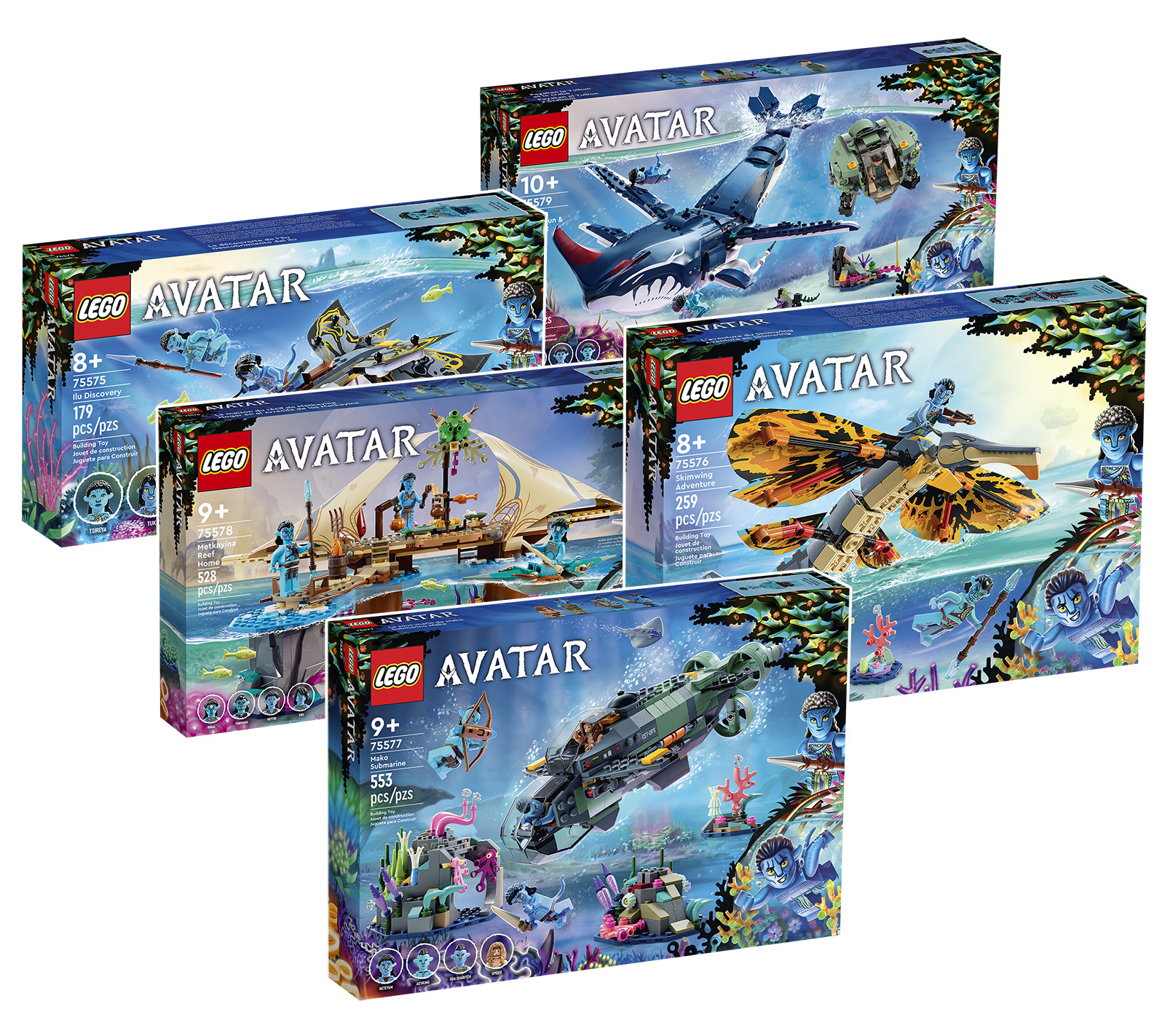 New LEGO Avatar Way of the Water 2023 sets revealed! - Jay's Brick