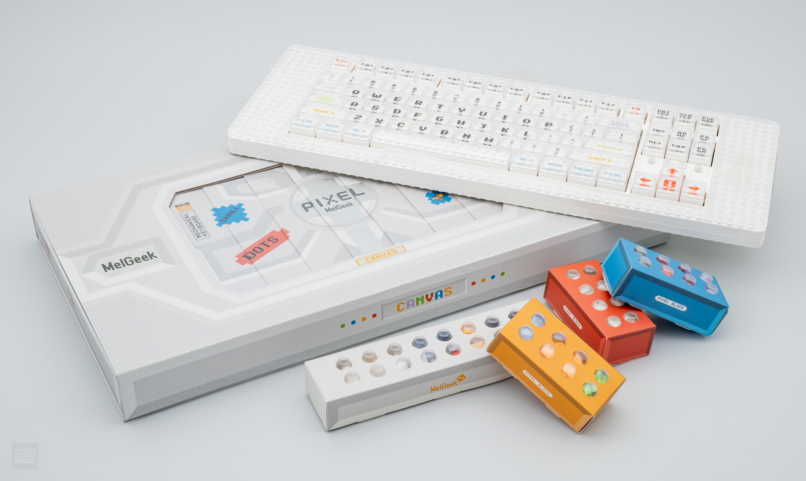 Lego-Compatible Mechanical Keyboard Works With Your Own Bricks
