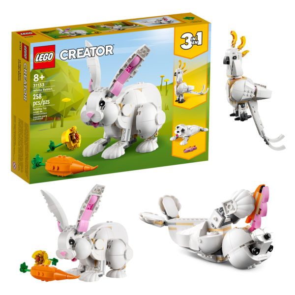 31133 lego creator white rabbit