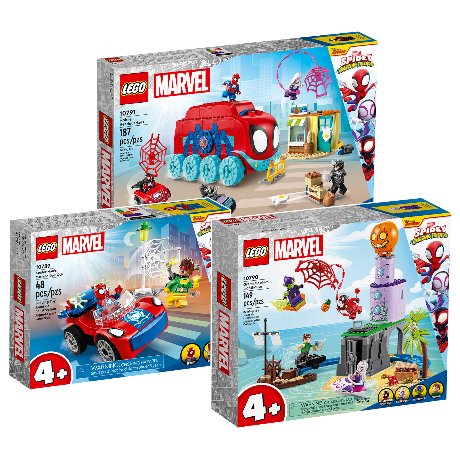 LEGO dévoile trois nouveaux sets Marvel 2023 basés le film Les