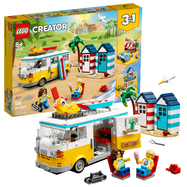 31138 lego creator beach camper van 1