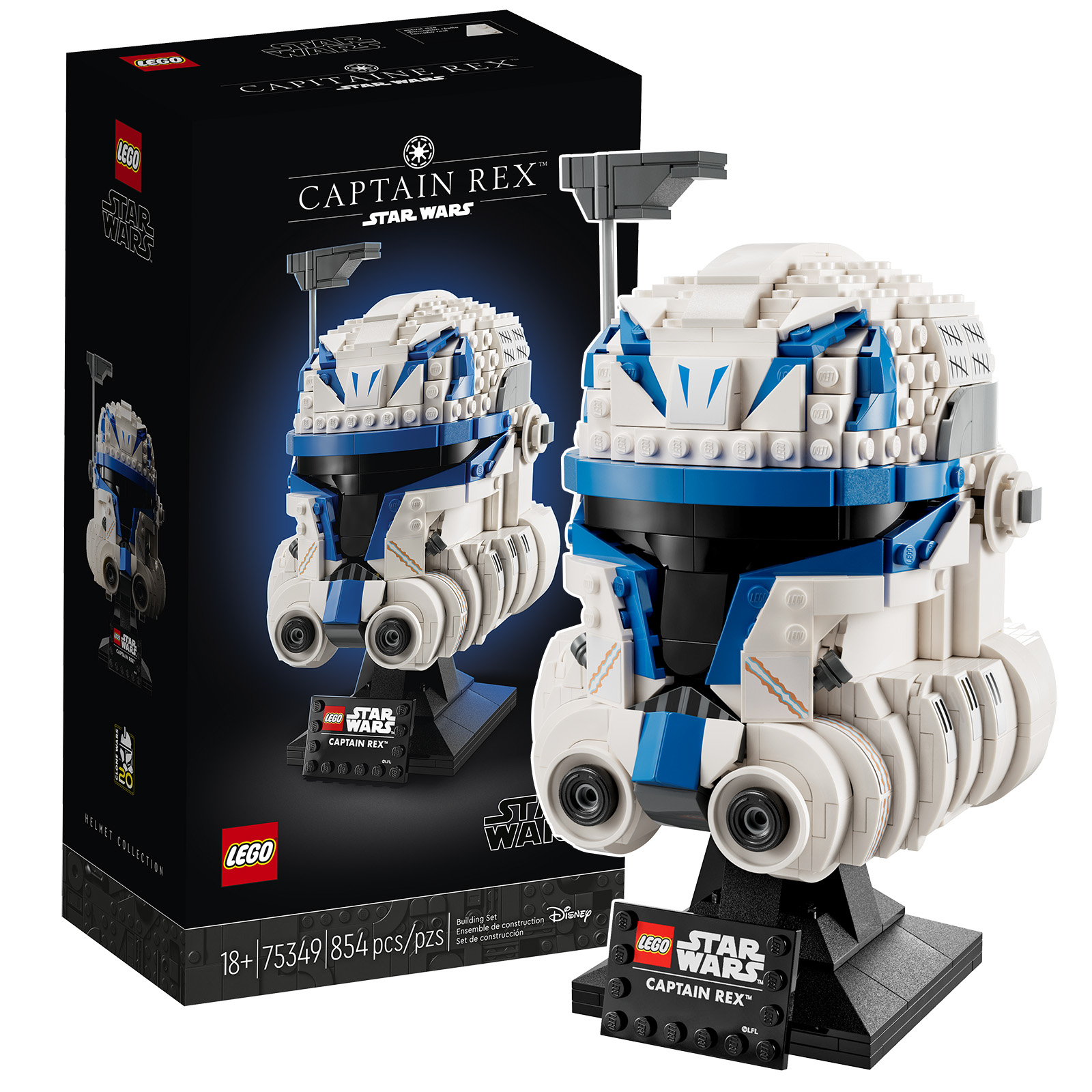 Lego Star Wars Le Casque Du Capitaine Rex - 75349