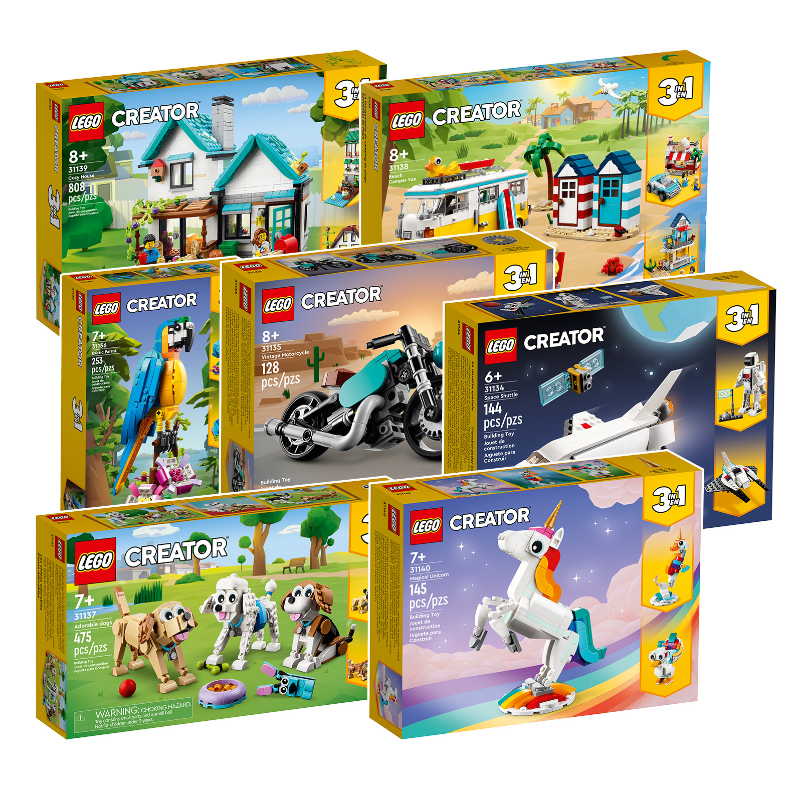 Exotic Parrot 31136 | Creator 3-in-1 | Buy online at the Official LEGO®  Shop US