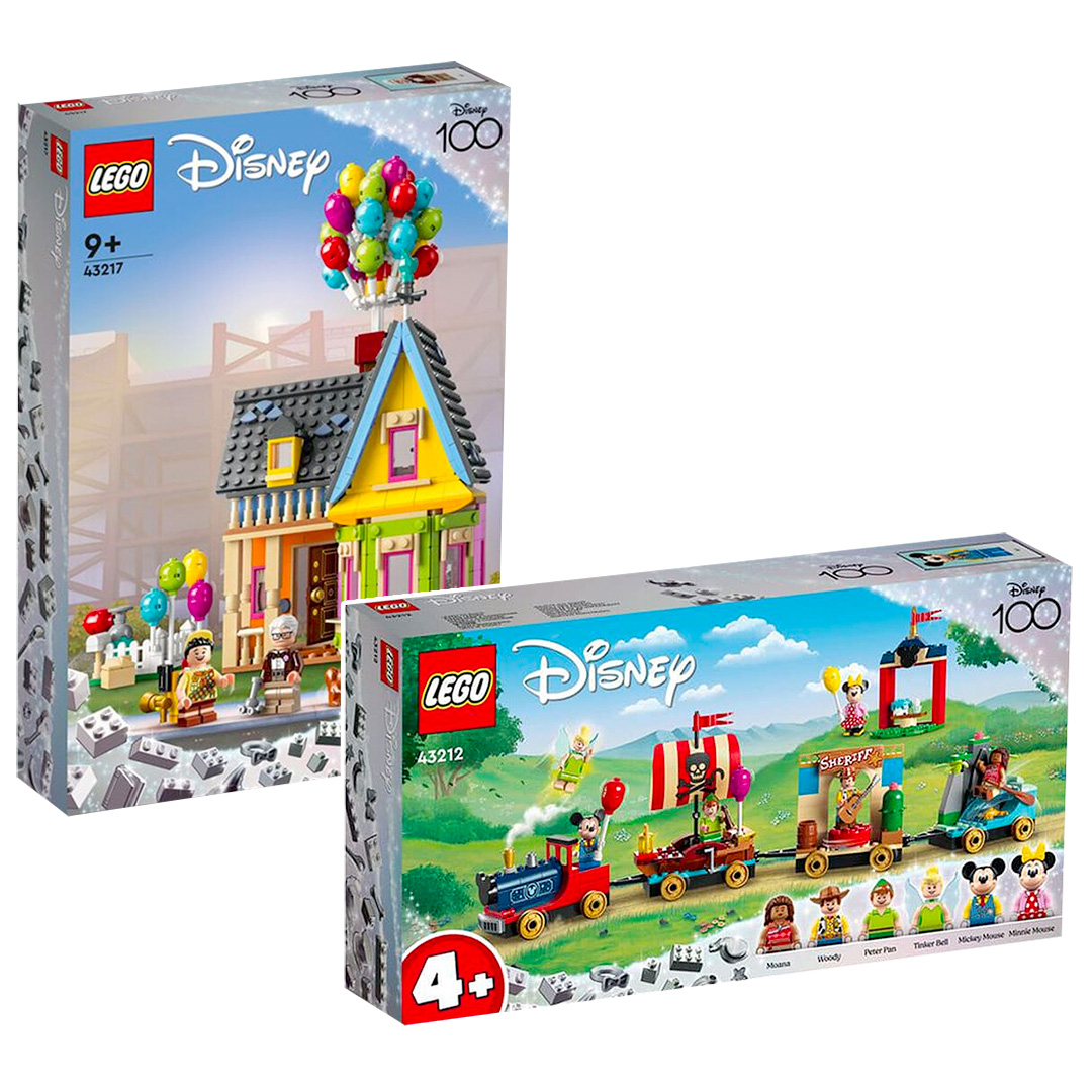 Série Disney 100 dans cadre 30x40 - Autour des briques LEGO
