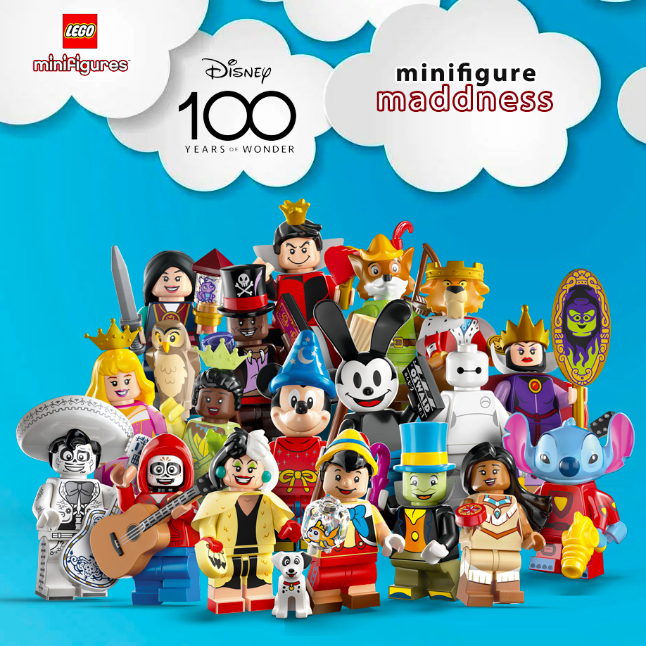Disney Collectable Minifigures: In order of Appearance