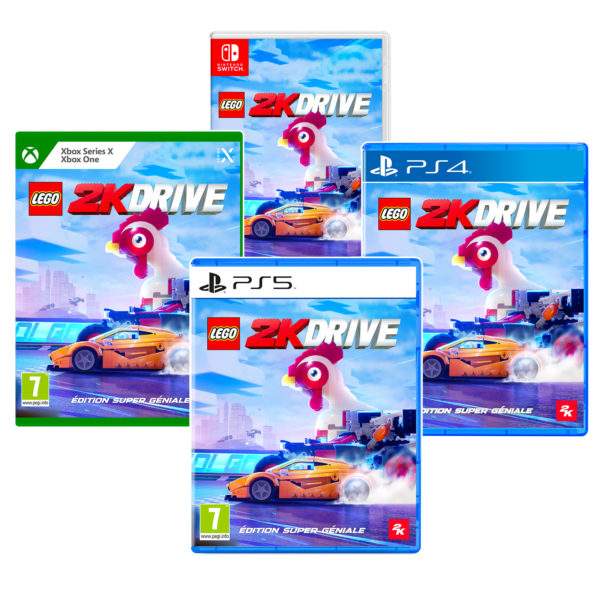 lego 2k drive video game physical editions