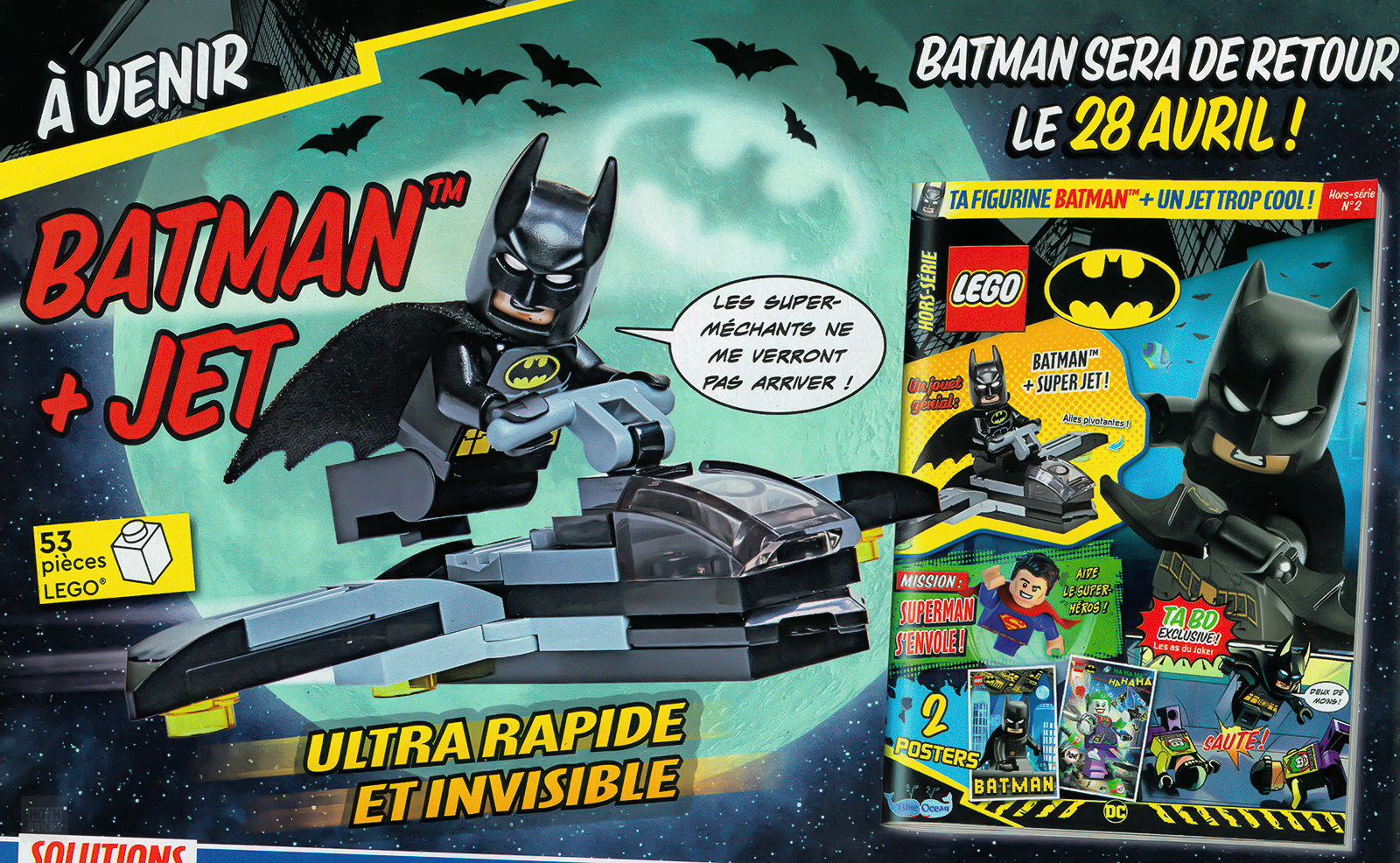 The many heads of LEGO Batman – Blocks – the monthly LEGO magazine