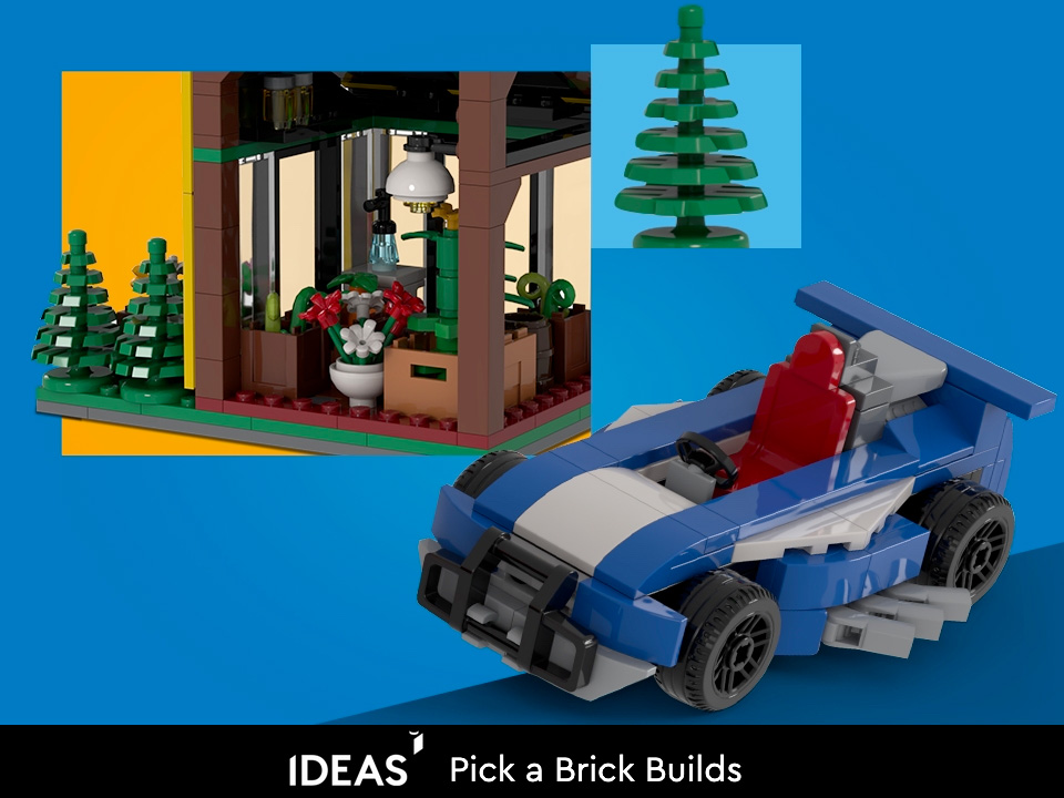 LEGO IDEAS - Blog - LEGO® Ideas Test Lab x Pick a Brick - Selected Designs