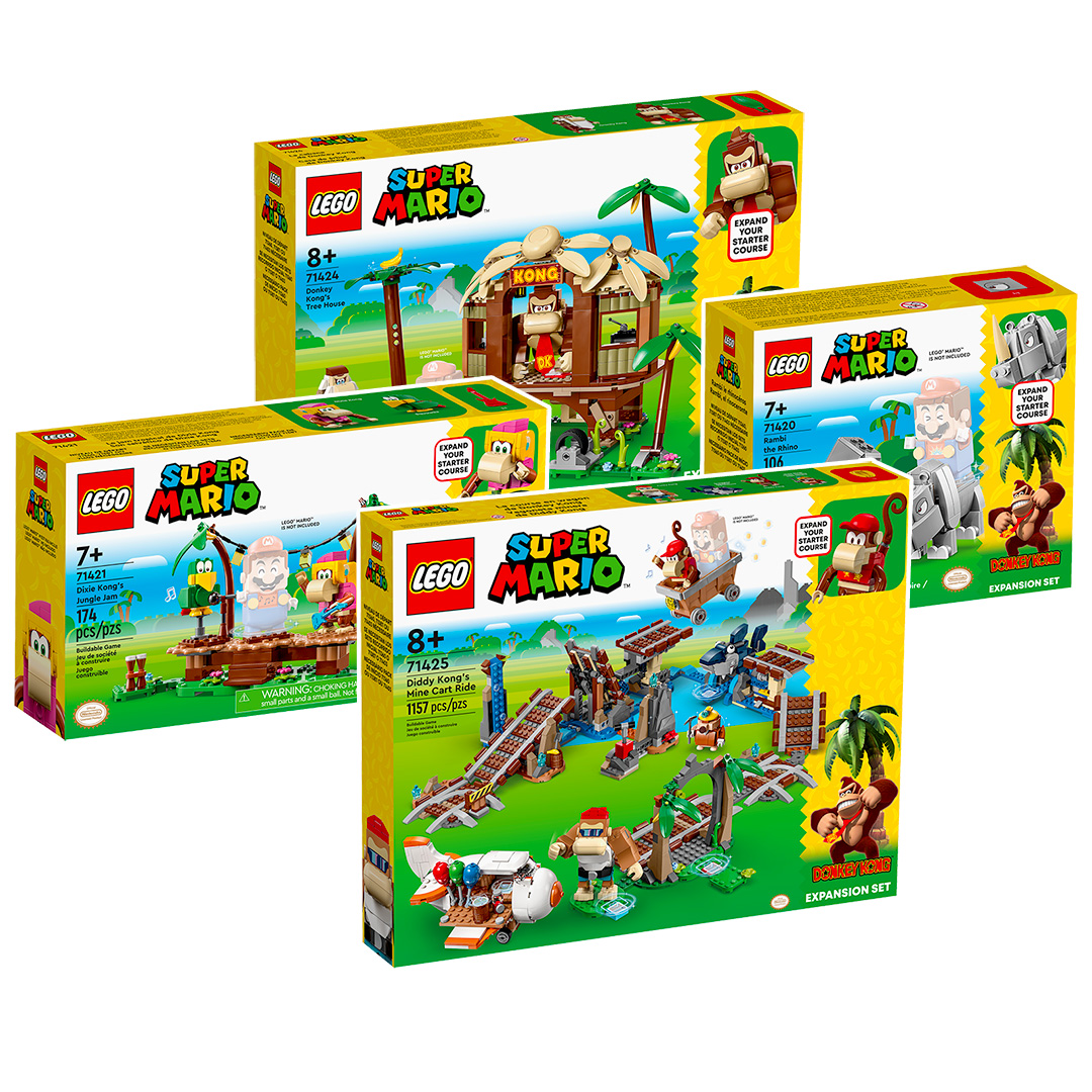 LEGO® Super Mario - Diddy Kong's Mine Cart Ride 71425 - Expansio